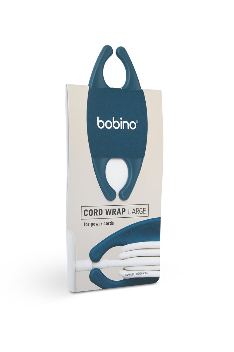 Bobino Cord Wrap - Large - Petrol - Stylish Cable and Wire Management/Organizer - Image 2